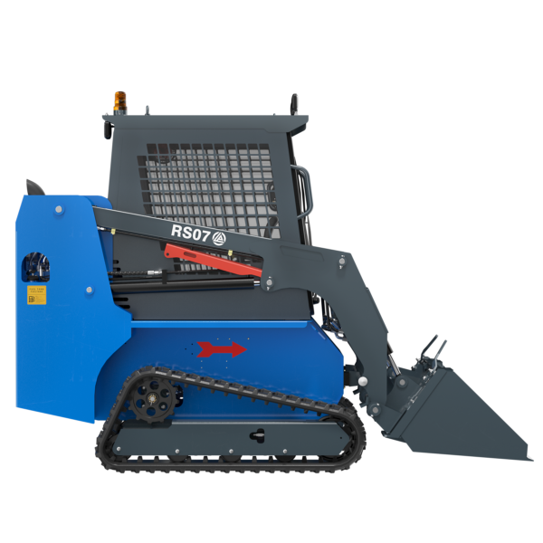 Ładowarka burtowa RIPPA RS07 gąsienicowa - Kubota D1105 (Euro 5/EPA4) - LP02280002