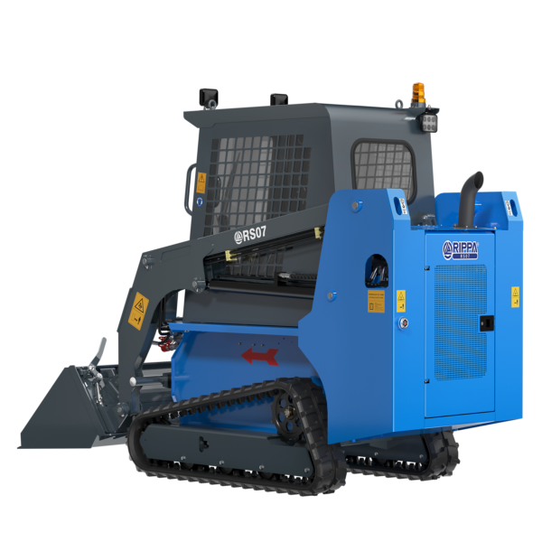Ładowarka burtowa RIPPA RS07 gąsienicowa - Kubota D1105 (Euro 5/EPA4) - LP02280002